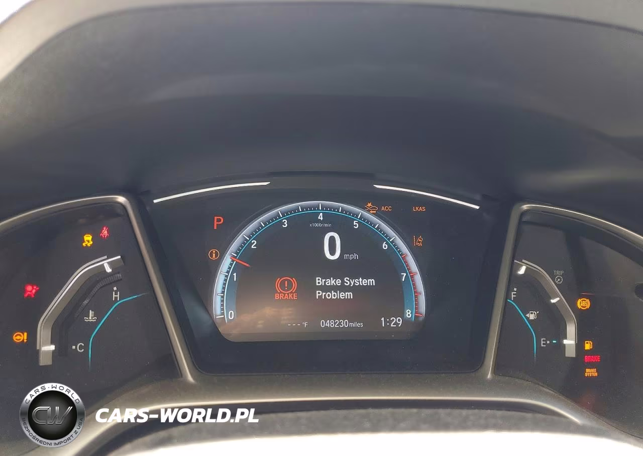 2020 Honda Civic Ex VIN:19XFC1F33LE209995 - 9