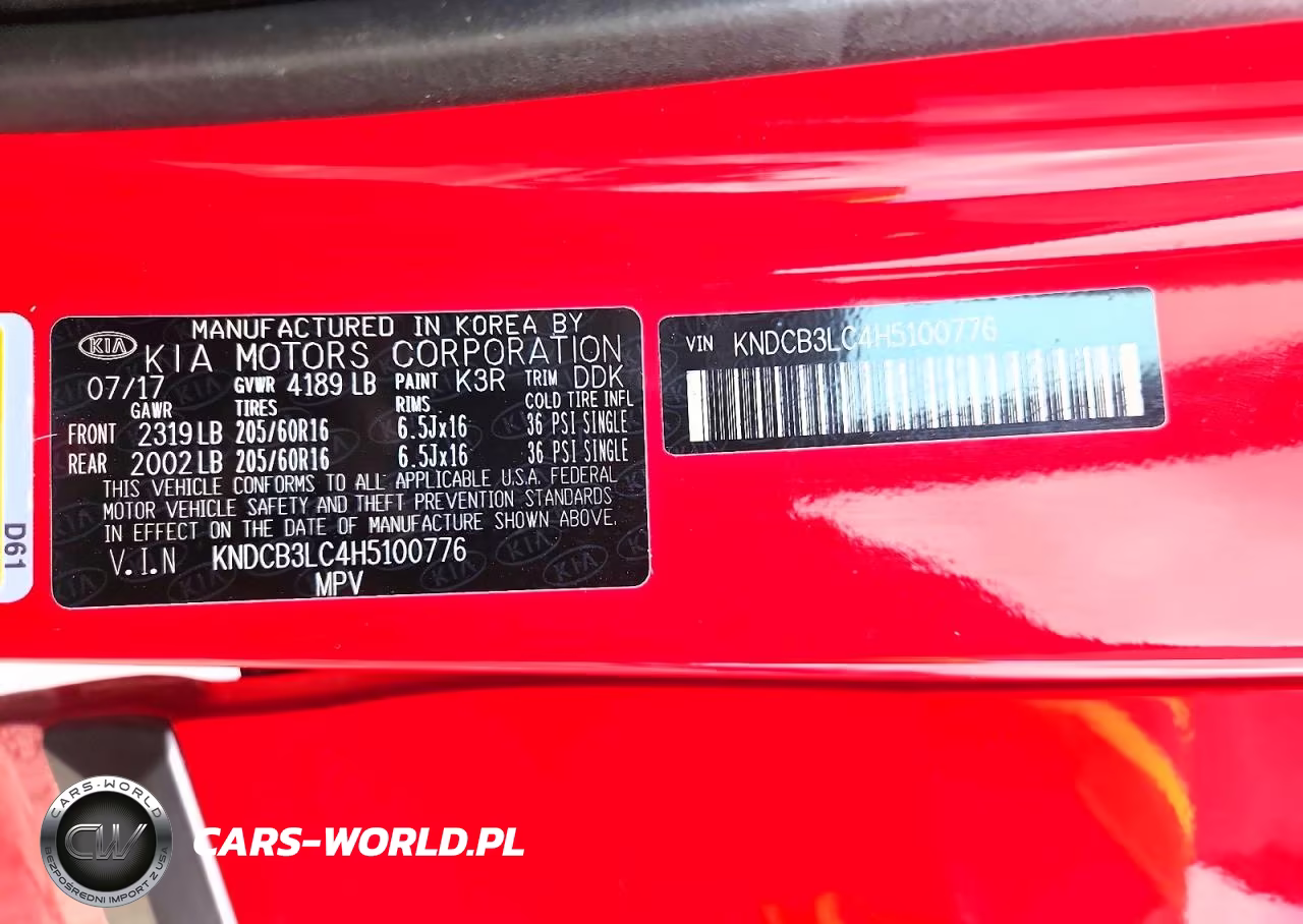 2017 Kia Niro Lx VIN:KNDCB3LC4H5100776 - 12
