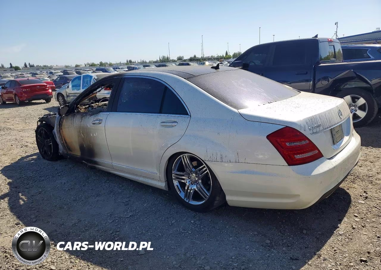2013 Mercedes-Benz S 550 VIN:WDDNG7DB6DA520585 - 2