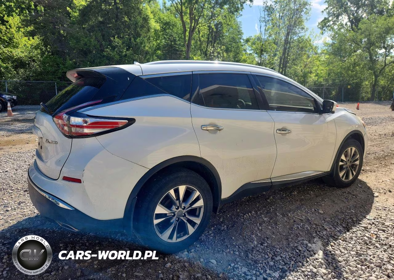 2015 Nissan Murano Sl VIN:5N1AZ2MH1FN270898 - 3