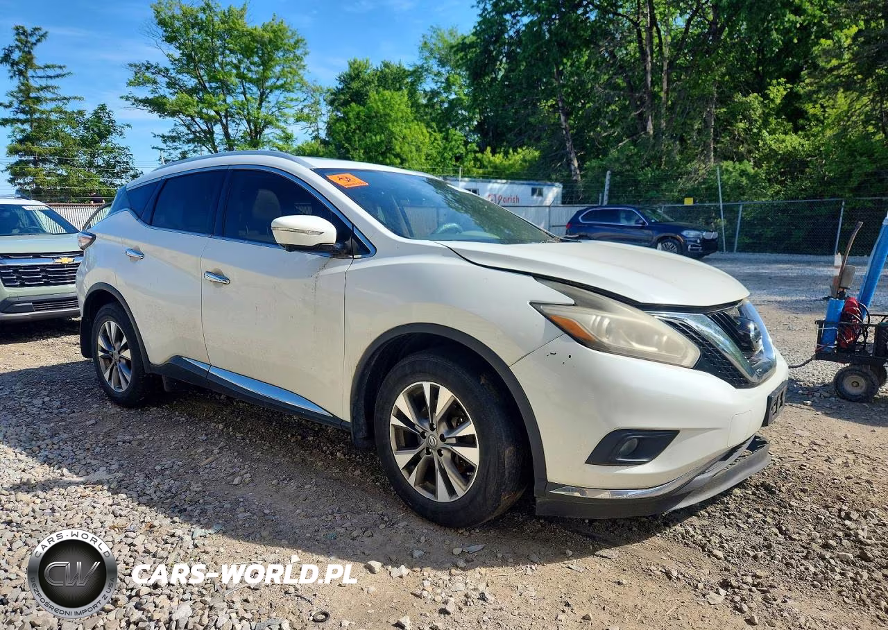 2015 Nissan Murano Sl VIN:5N1AZ2MH1FN270898 - 4