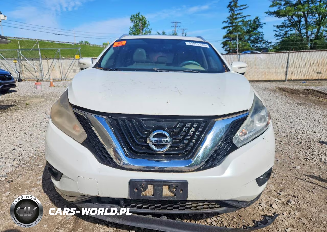 2015 Nissan Murano Sl VIN:5N1AZ2MH1FN270898 - 5
