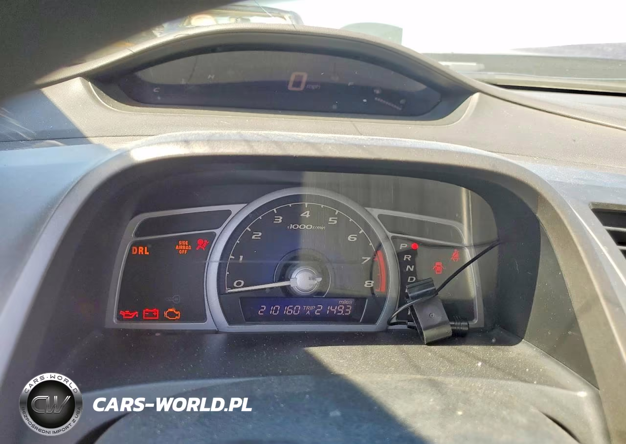 2008 Honda Civic Lx VIN:2HGFG12608H521290 - 9