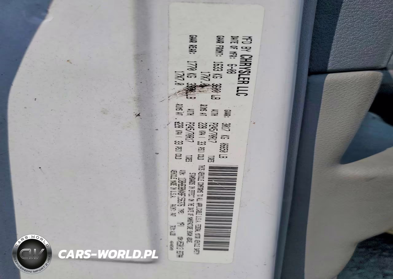 2008 Dodge Durango Sxt VIN:1D8HB38NX8F156376 - 13