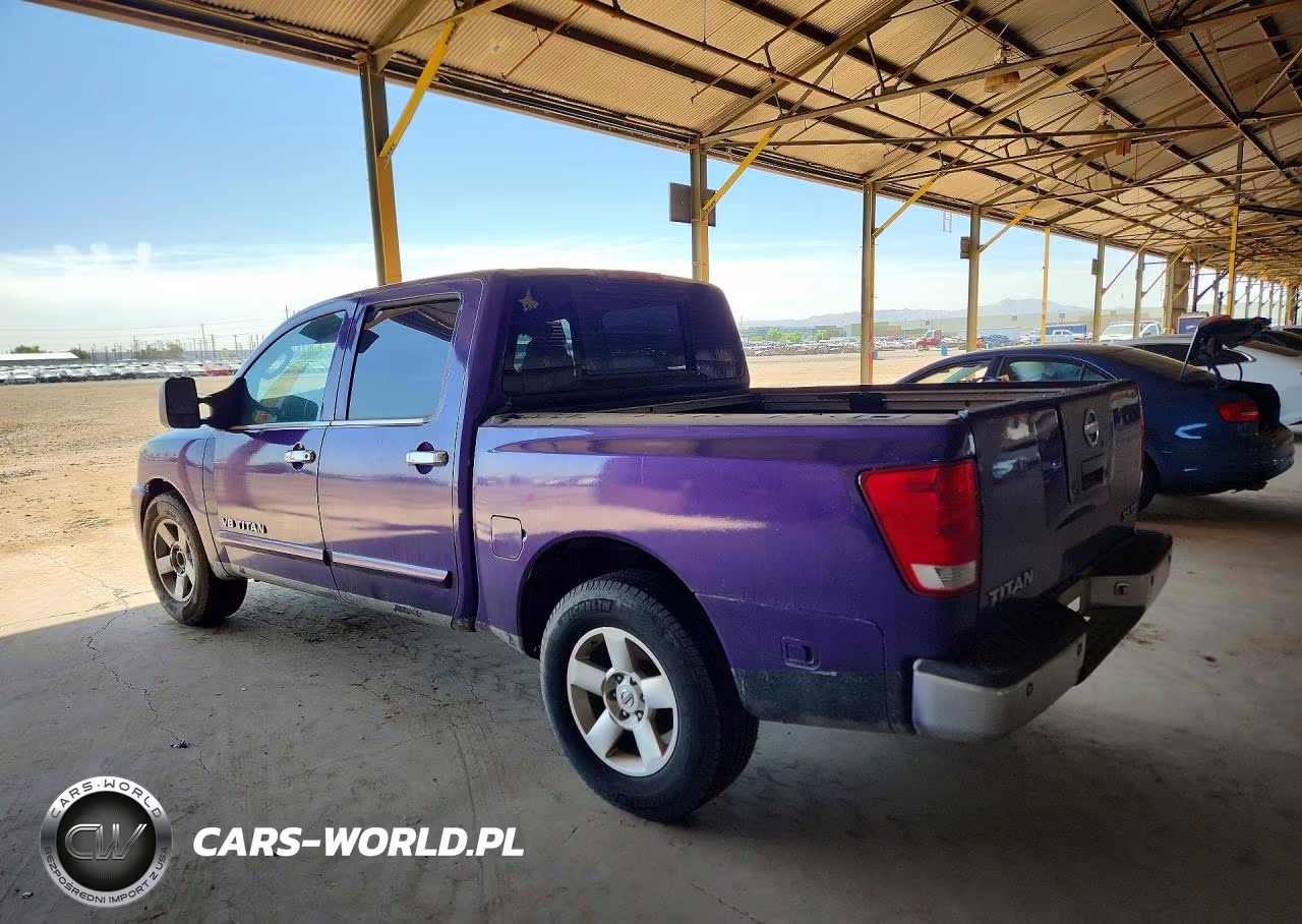 2006 Nissan Titan Xe VIN:1N6AA07A76N506658 - 2