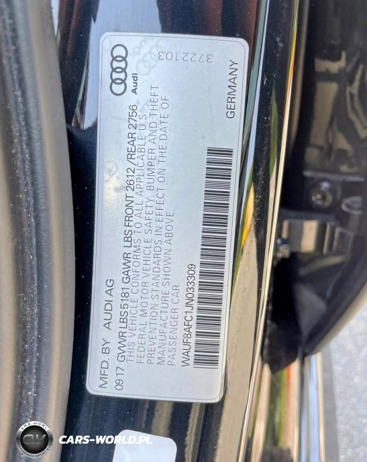2018 Audi A6 Premium VIN:WAUF8AFC1JN033309 - 10