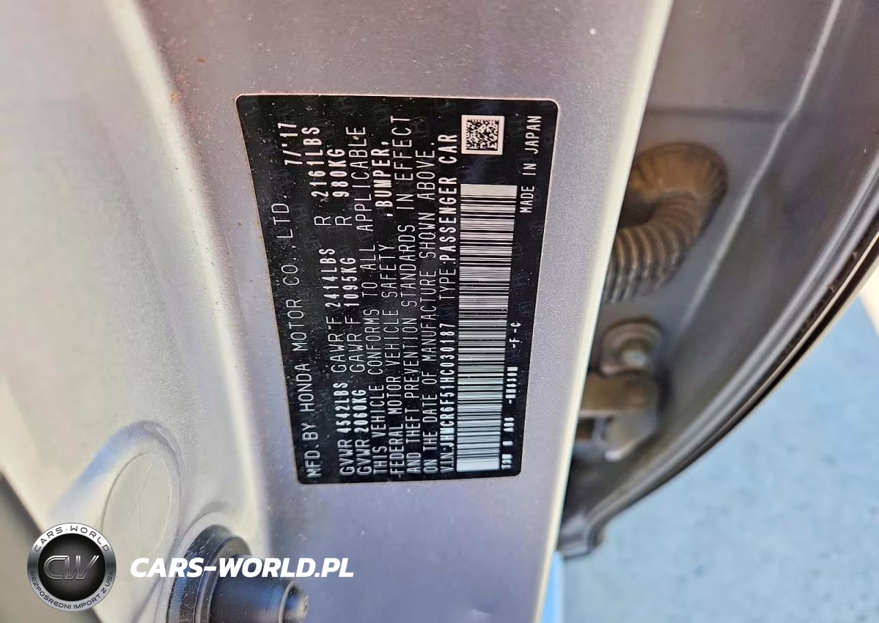 2017 Honda Accord Hybrid Exl VIN:JHMCR6F51HC030187 - 12