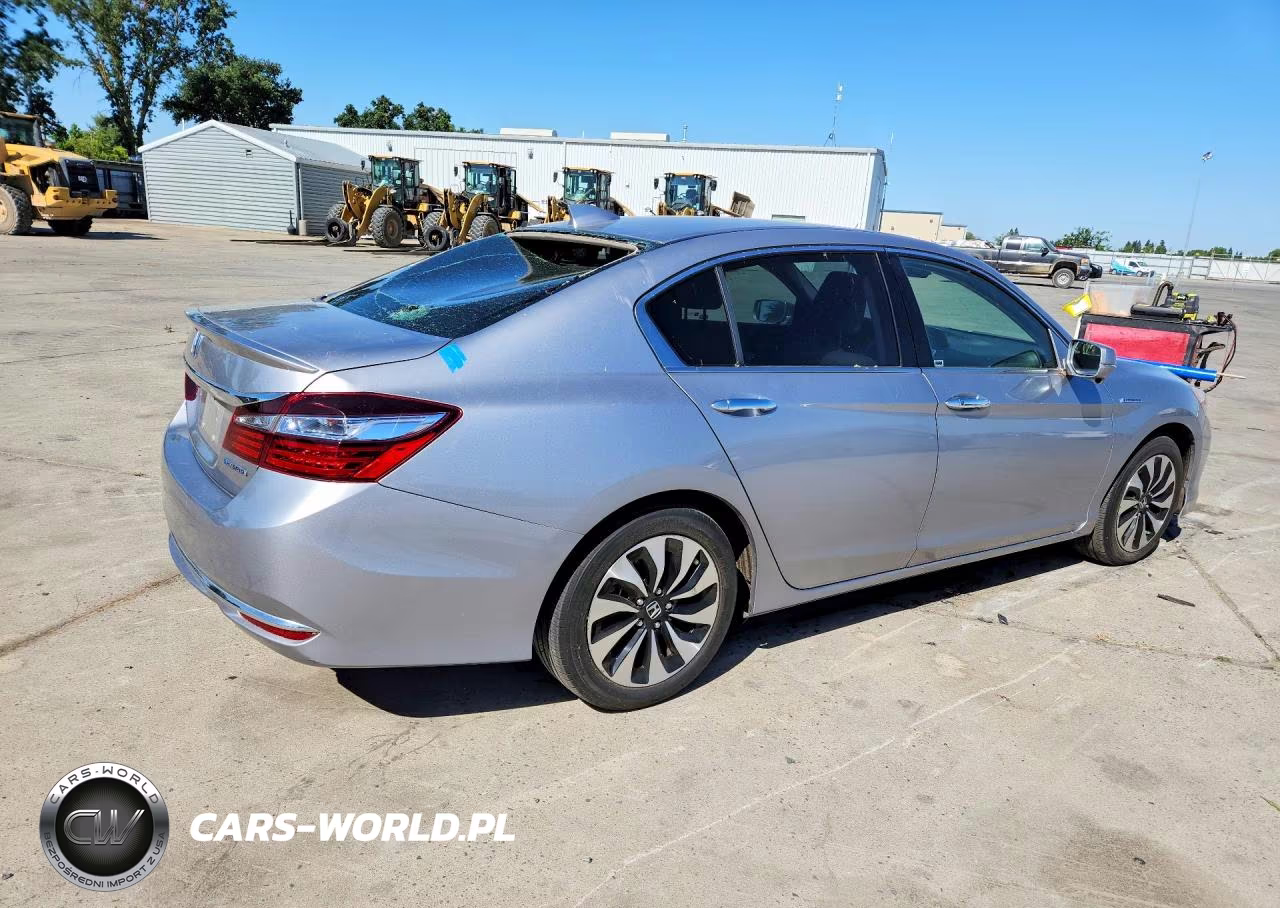 2017 Honda Accord Hybrid Exl VIN:JHMCR6F51HC030187 - 3