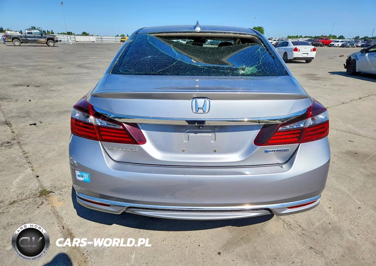 2017 Honda Accord Hybrid Exl VIN:JHMCR6F51HC030187 - 6