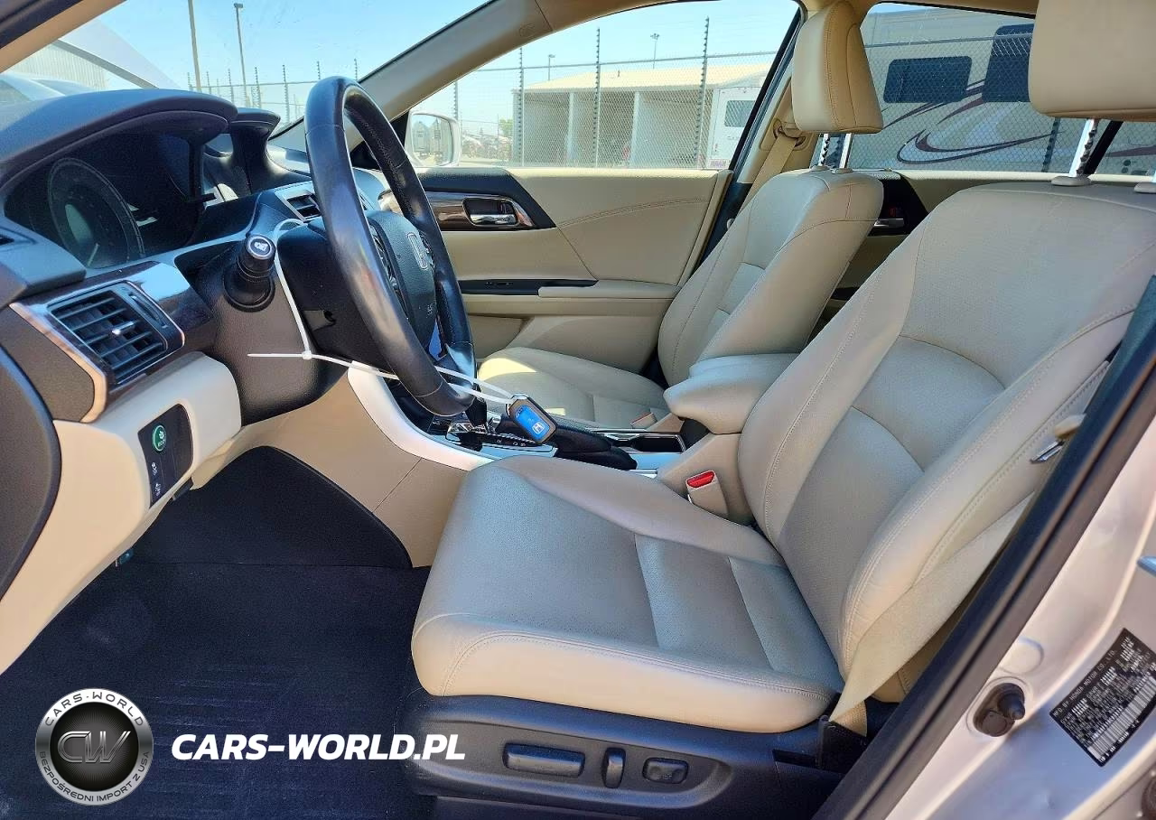 2017 Honda Accord Hybrid Exl VIN:JHMCR6F51HC030187 - 7