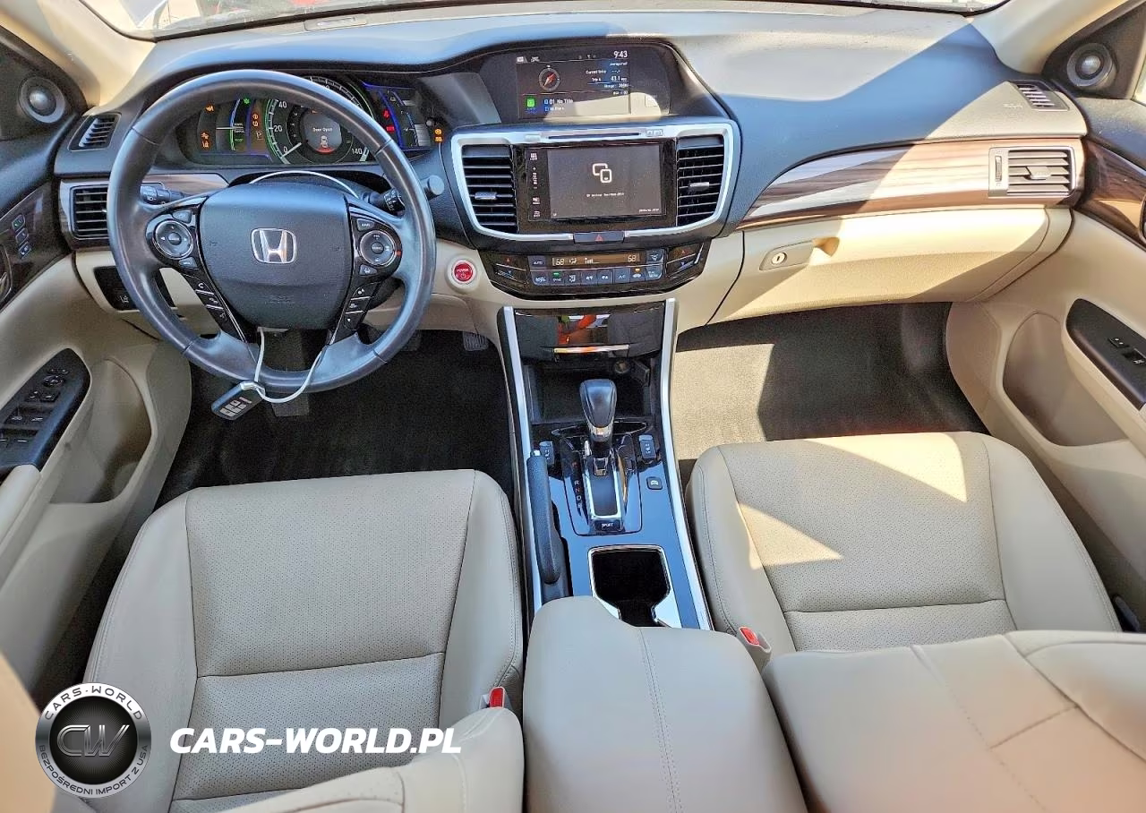 2017 Honda Accord Hybrid Exl VIN:JHMCR6F51HC030187 - 8
