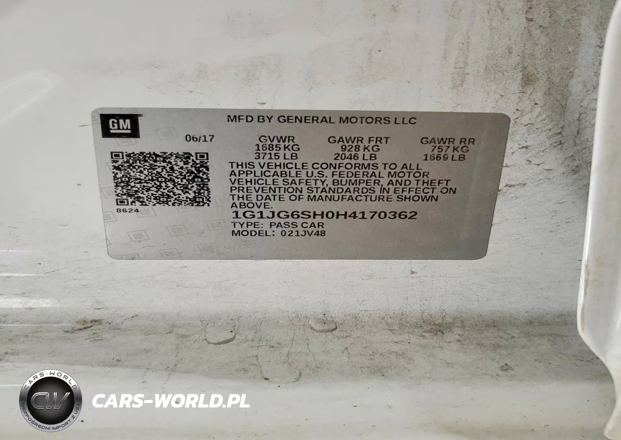 2017 Chevrolet Sonic VIN:1G1JG6SH0H4170362 - 12