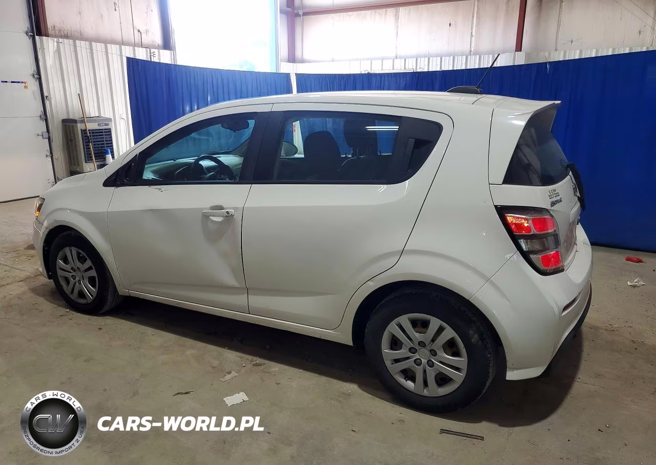 2017 Chevrolet Sonic VIN:1G1JG6SH0H4170362 - 2