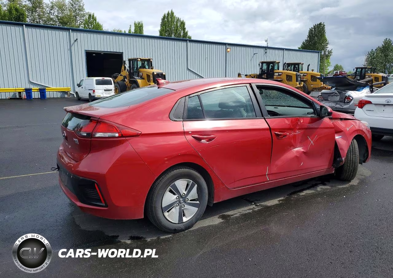 2019 Hyundai Ioniq Blue VIN:KMHC65LC0KU170574 - 3
