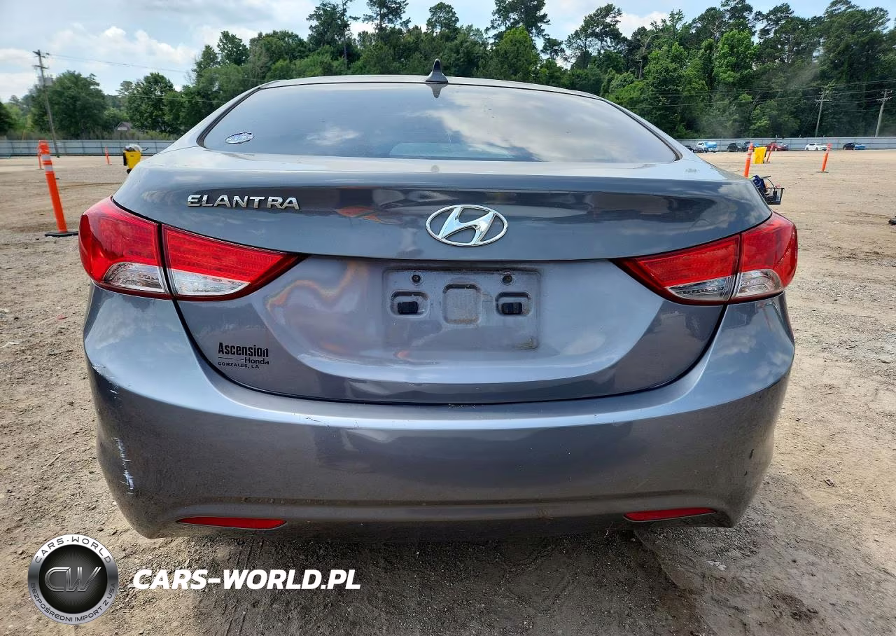 2011 Hyundai Elantra Gls VIN:5NPDH4AE2BH057222 - 6
