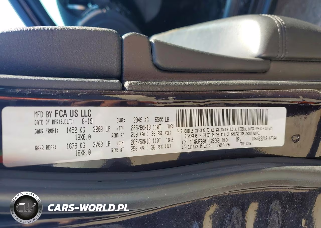 2020 Jeep Grand Cherokee Limited VIN:1C4RJFBG0LC126069 - 13