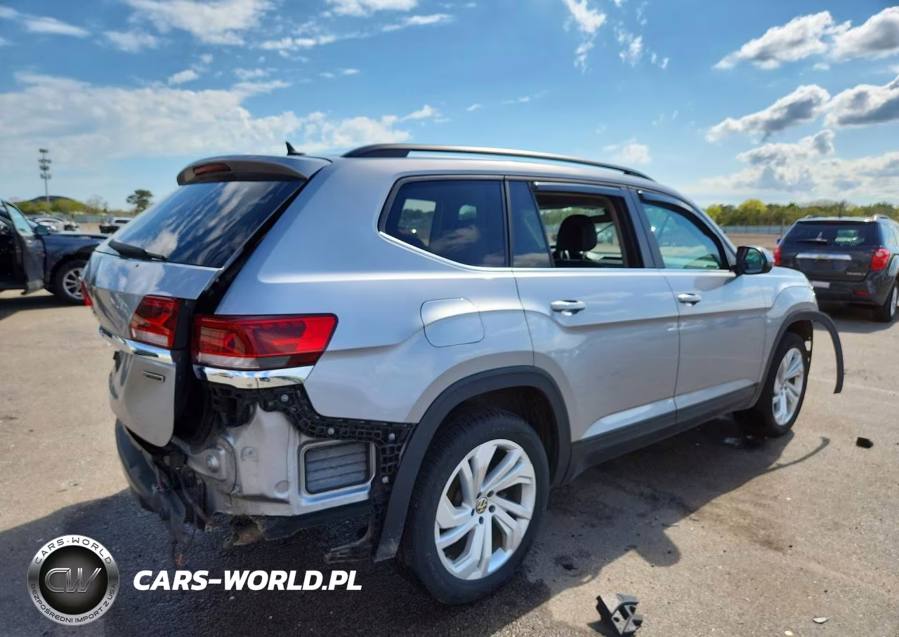 2021 Volkswagen Atlas Se VIN:1V2HR2CA2MC540851 - 3