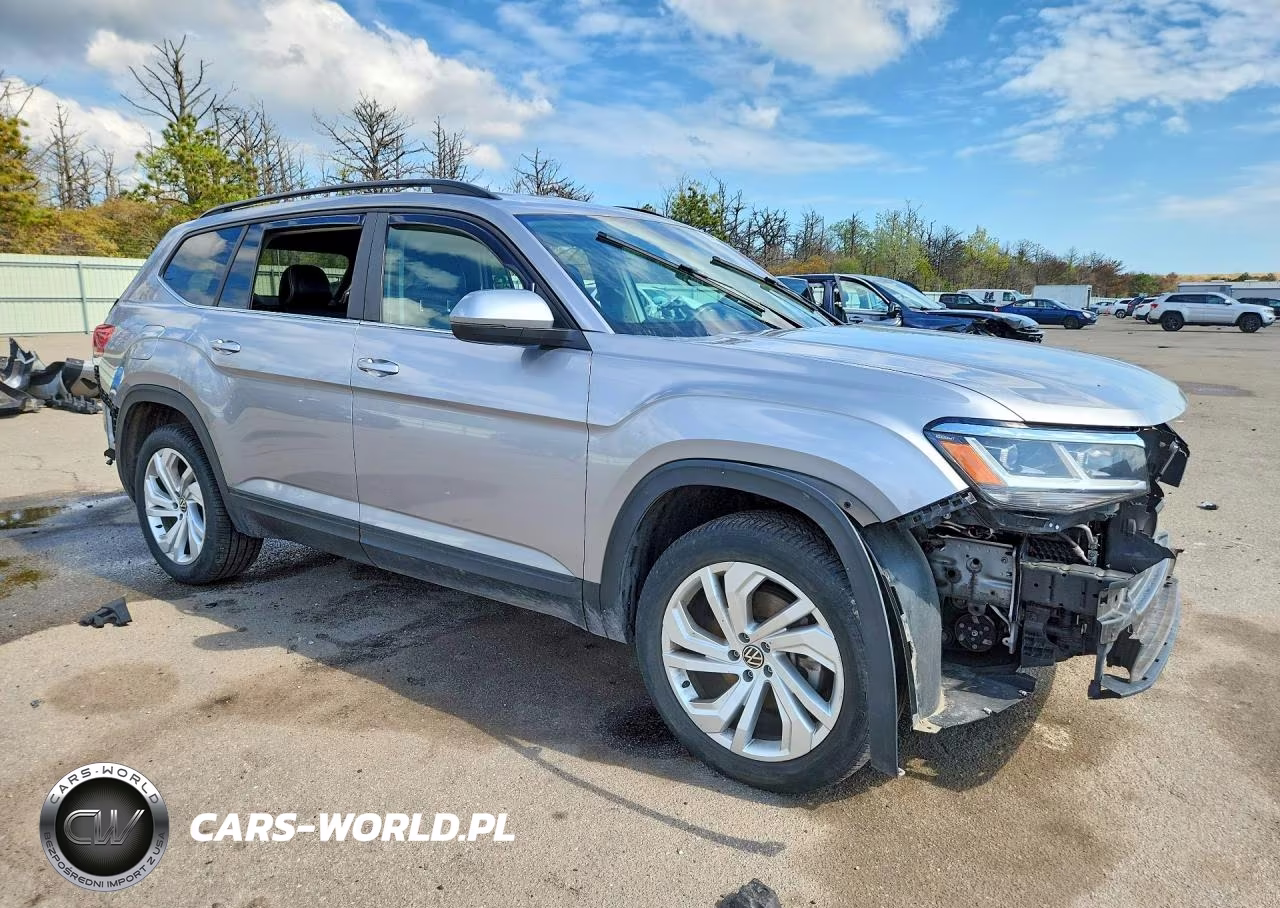 2021 Volkswagen Atlas Se VIN:1V2HR2CA2MC540851 - 4