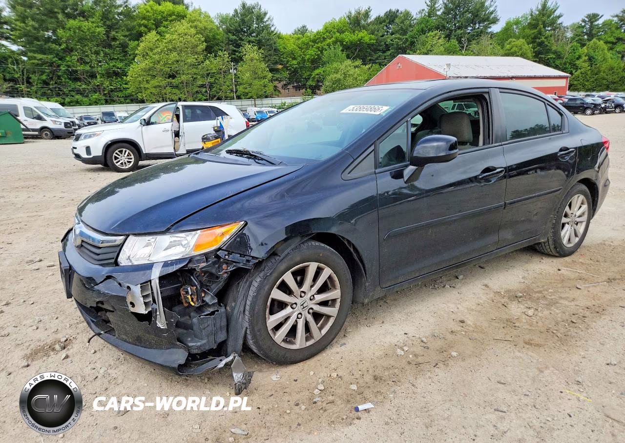 2012 Honda Civic Ex – zdjęcie 1 z 12