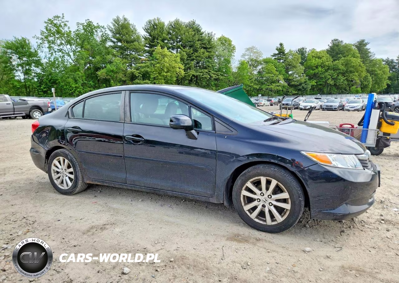 2012 Honda Civic Ex VIN:2HGFB2F84CH300638 - 4