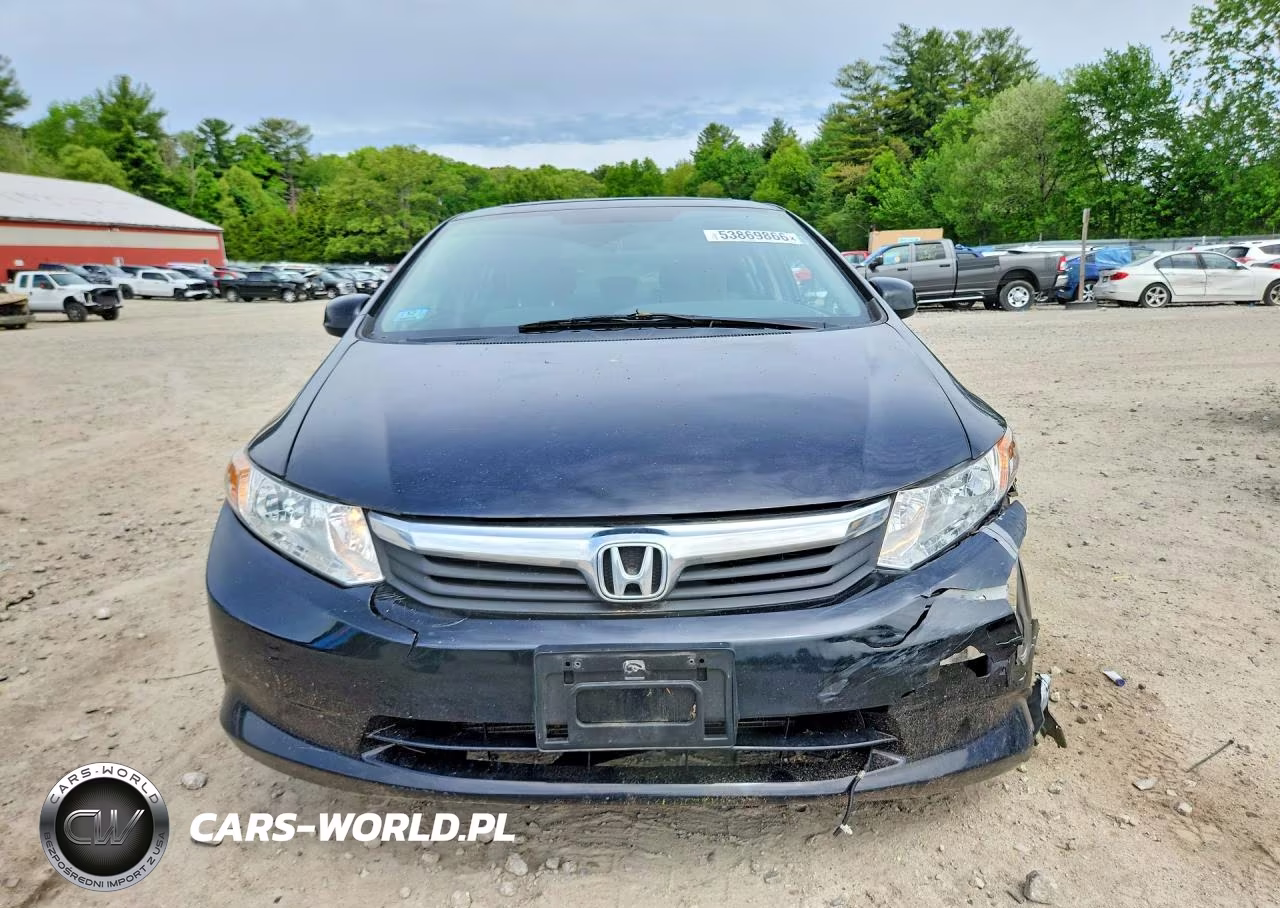 2012 Honda Civic Ex VIN:2HGFB2F84CH300638 - 5