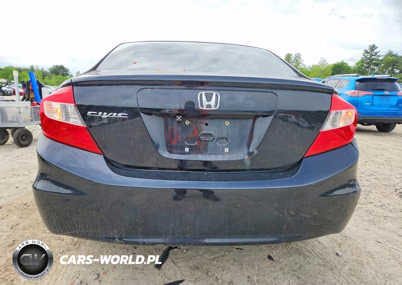 2012 Honda Civic Ex VIN:2HGFB2F84CH300638 - 6