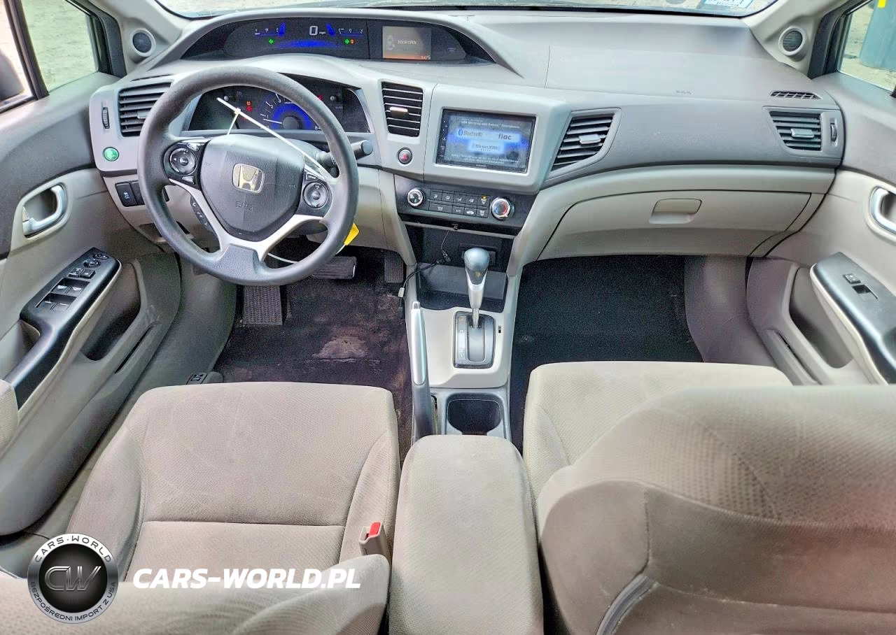 2012 Honda Civic Ex VIN:2HGFB2F84CH300638 - 8