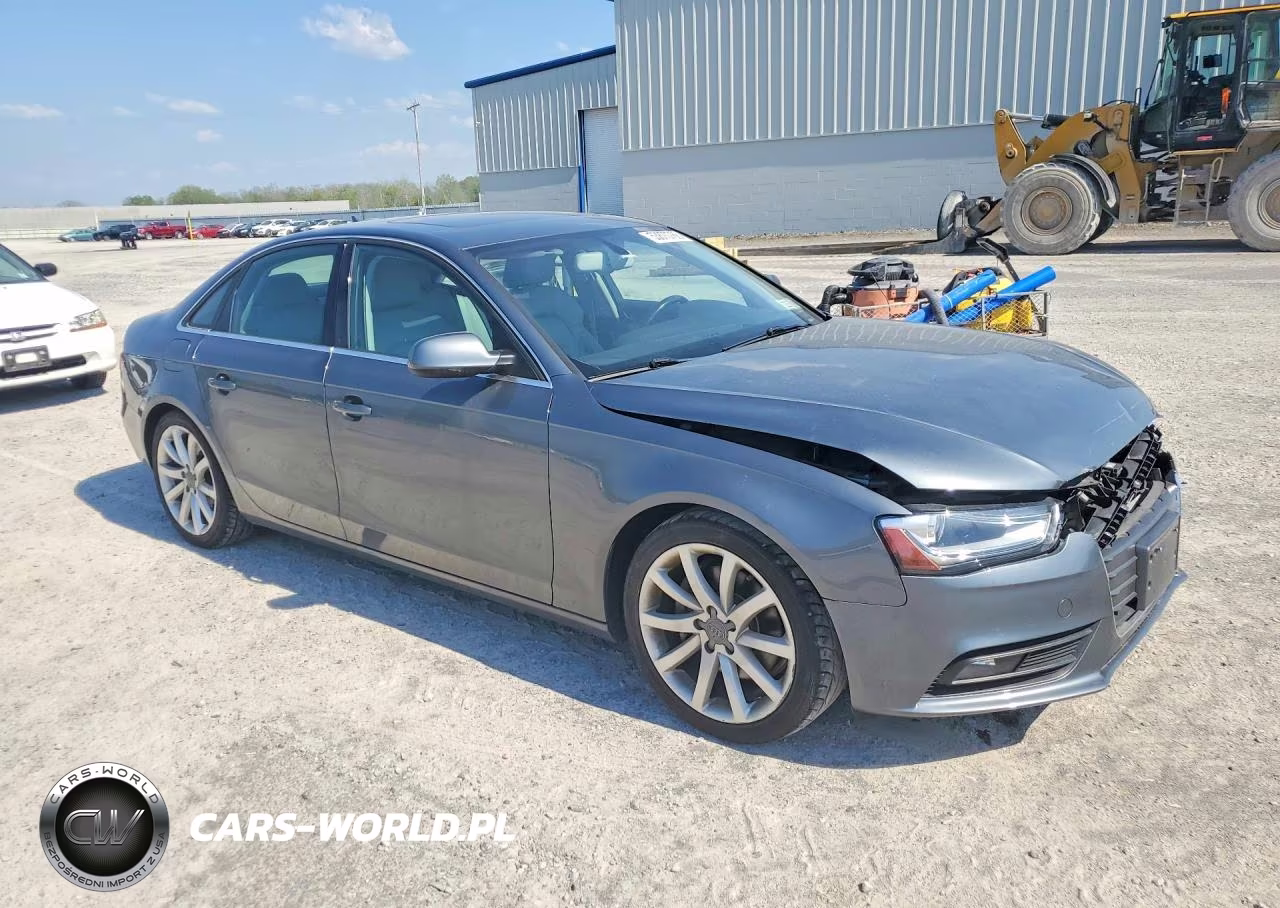 2013 Audi A4 Premium Plus VIN:WAUFFAFL6DN010120 - 4