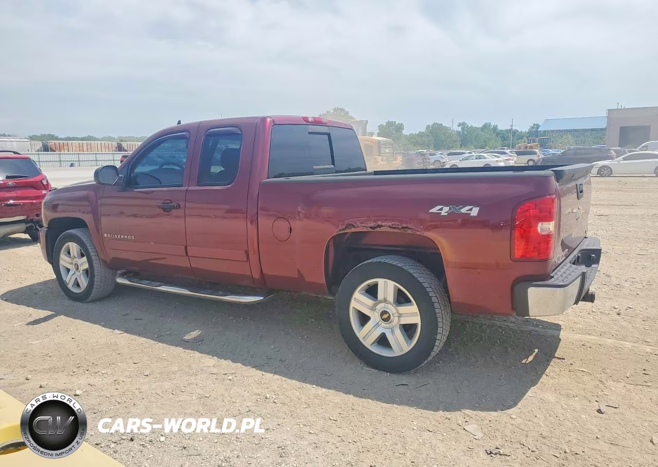 2008 Chevrolet Silverado K1500 VIN:2GCEK19J981317213 - 2