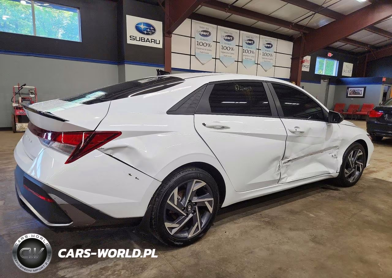2025 Hyundai Elantra Sel Sport VIN:KMHLM4DG0SU094582 - 3