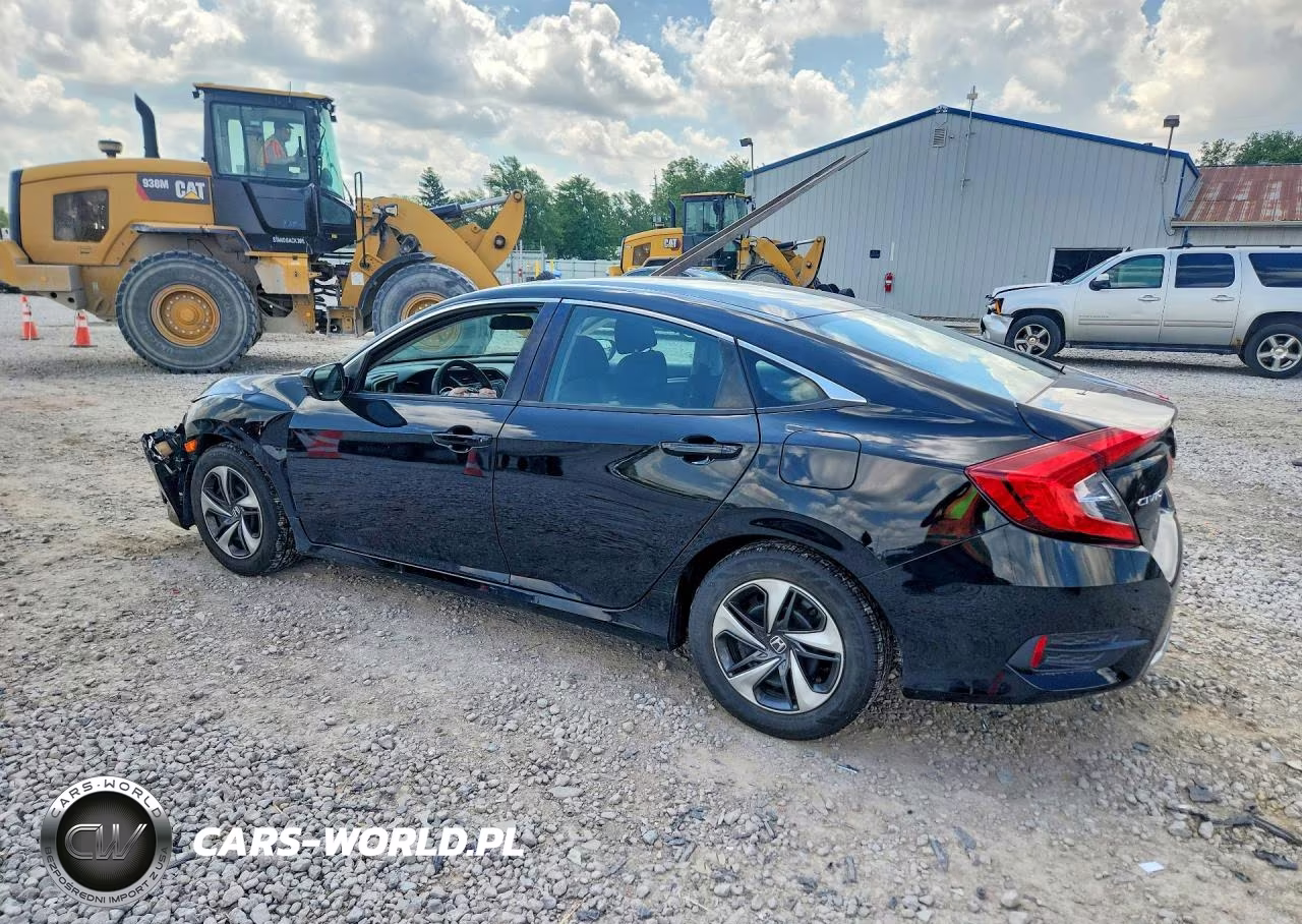 2020 Honda Civic Lx VIN:2HGFC2F61LH568655 - 2