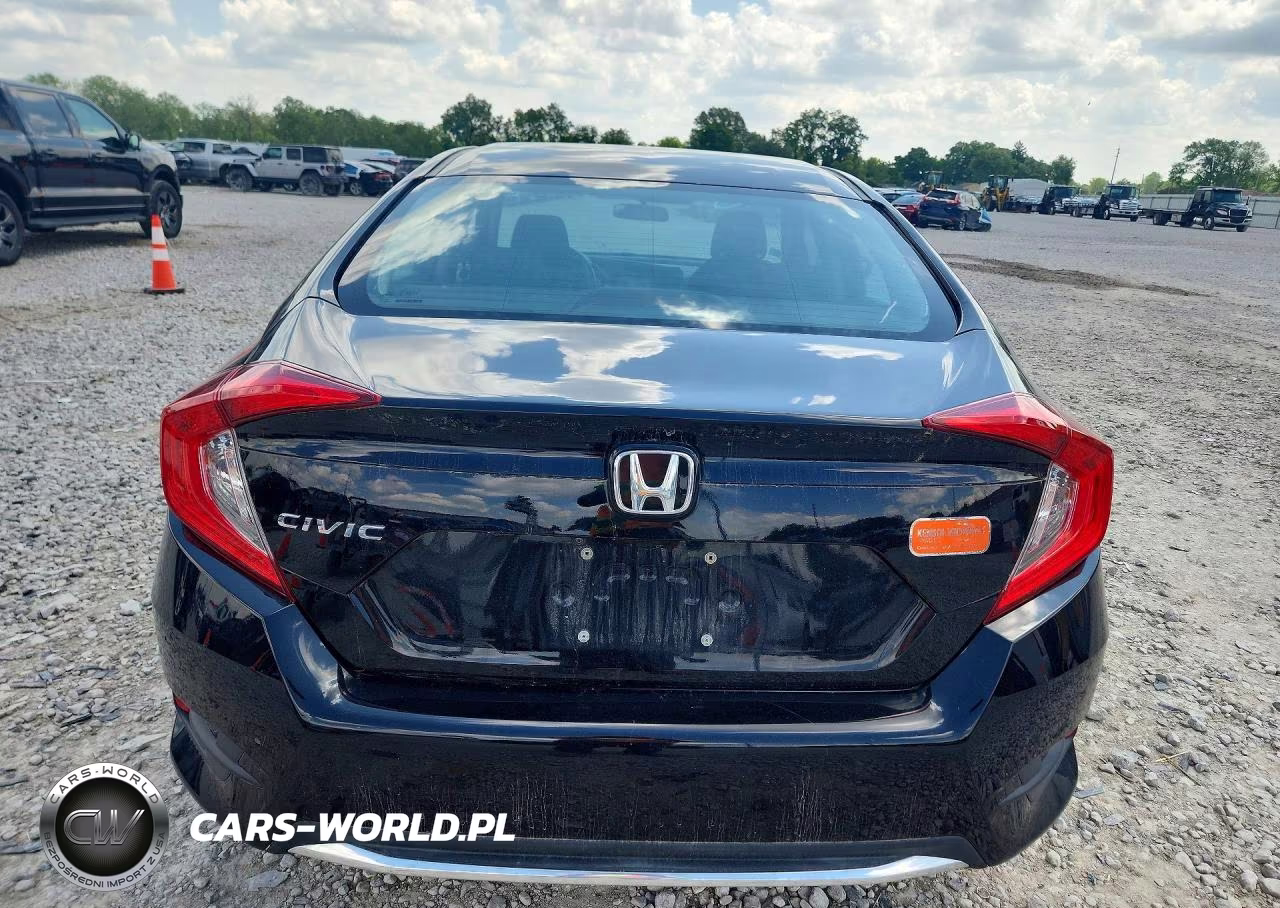 2020 Honda Civic Lx VIN:2HGFC2F61LH568655 - 6