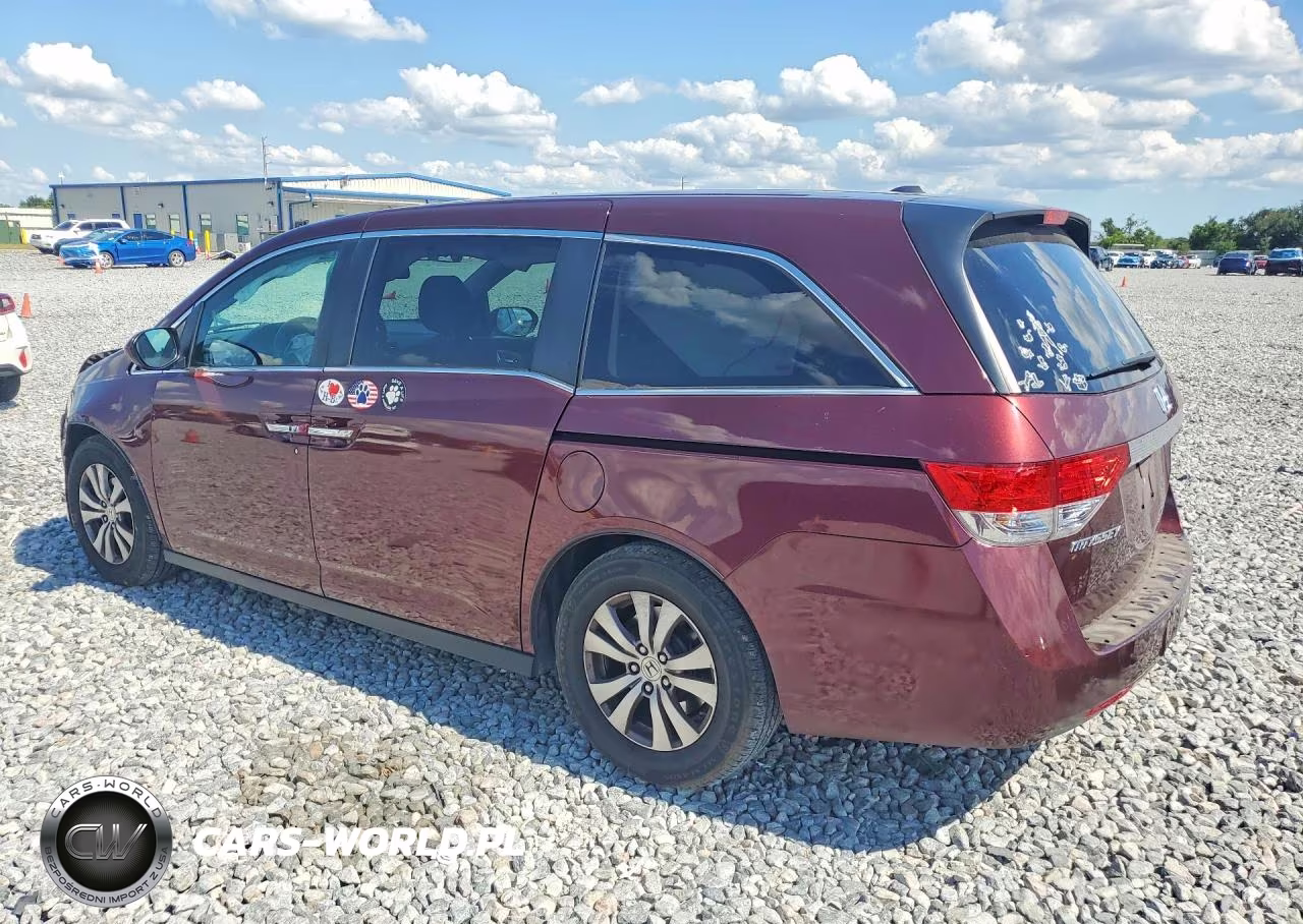 2016 Honda Odyssey Exl VIN:5FNRL5H67GB083829 - 2