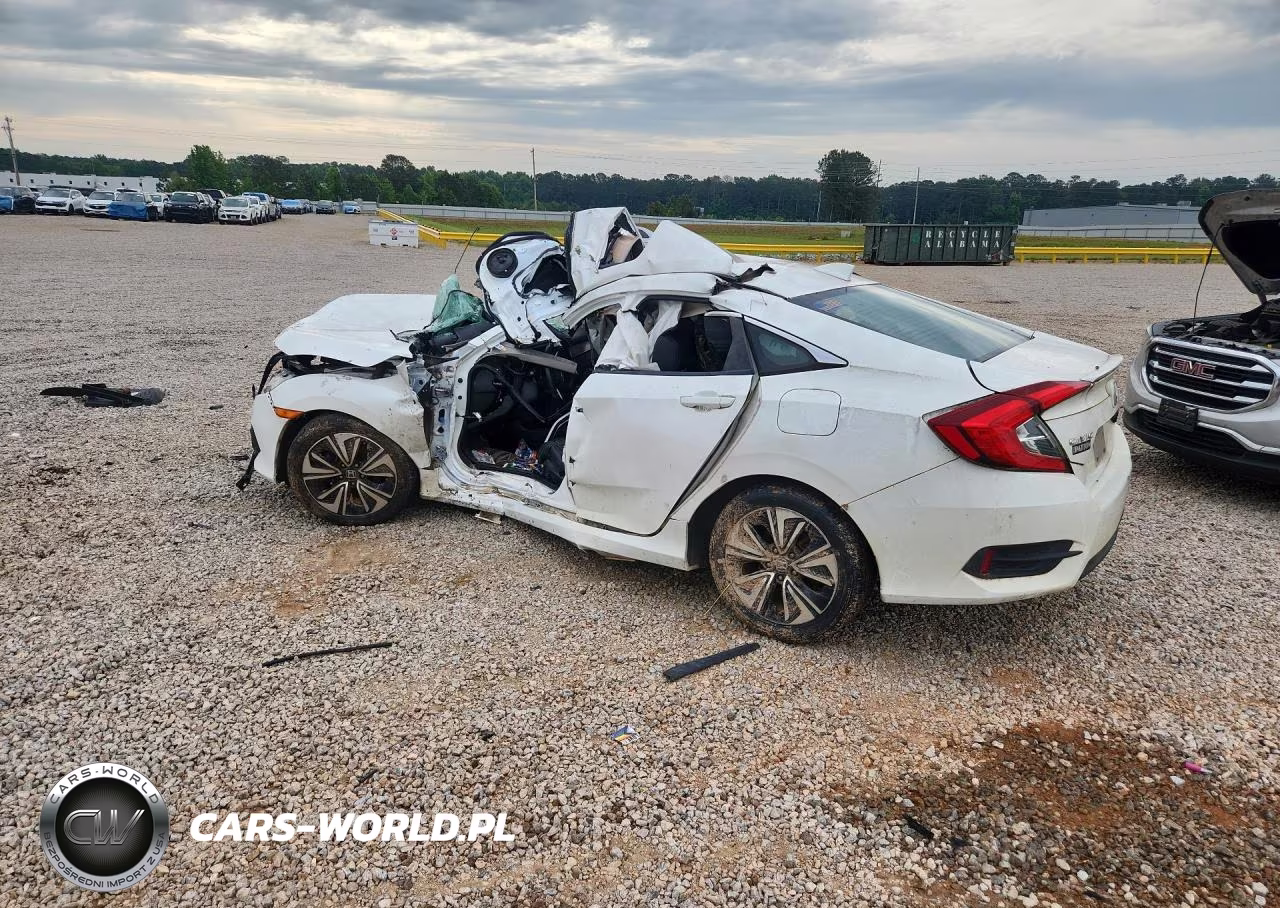 2018 Honda Civic Exl VIN:JHMFC1F74JX010050 - 2