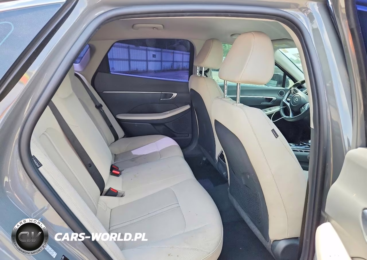 2020 Hyundai Sonata Hybrid Blue VIN:KMHL24JJ9LA009778 - 10