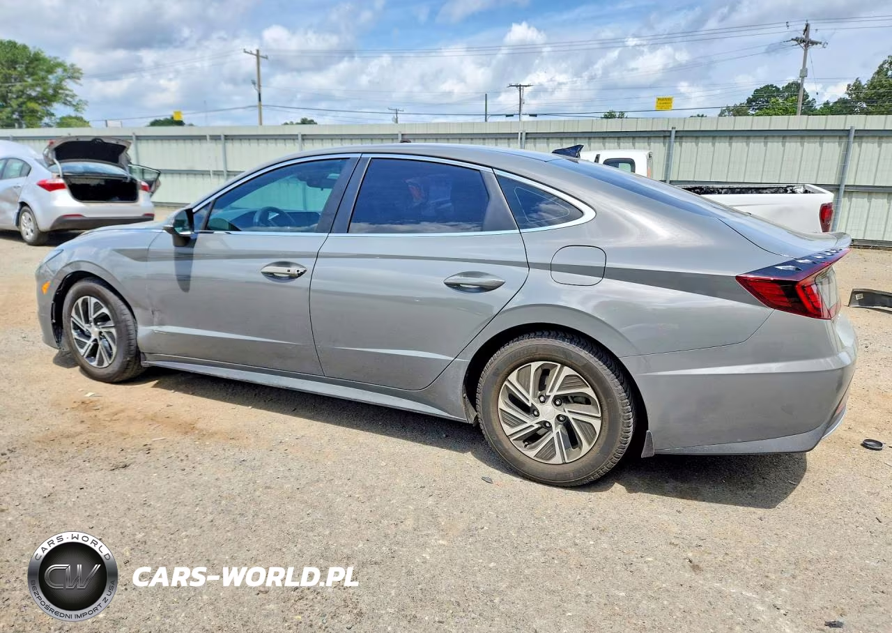 2020 Hyundai Sonata Hybrid Blue VIN:KMHL24JJ9LA009778 - 2