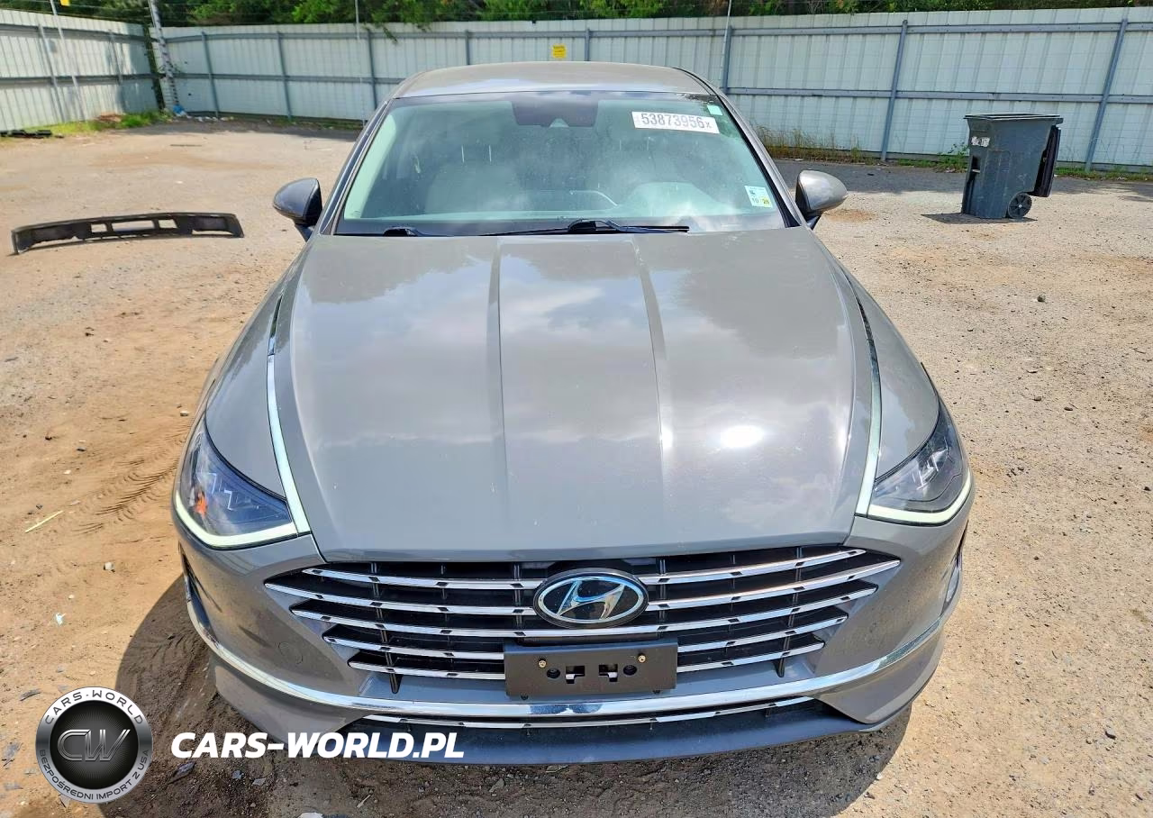 2020 Hyundai Sonata Hybrid Blue VIN:KMHL24JJ9LA009778 - 5