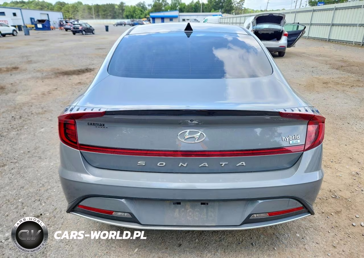 2020 Hyundai Sonata Hybrid Blue VIN:KMHL24JJ9LA009778 - 6