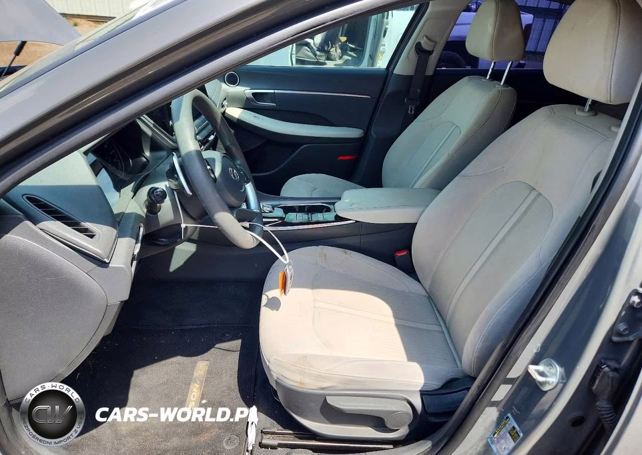 2020 Hyundai Sonata Hybrid Blue VIN:KMHL24JJ9LA009778 - 7