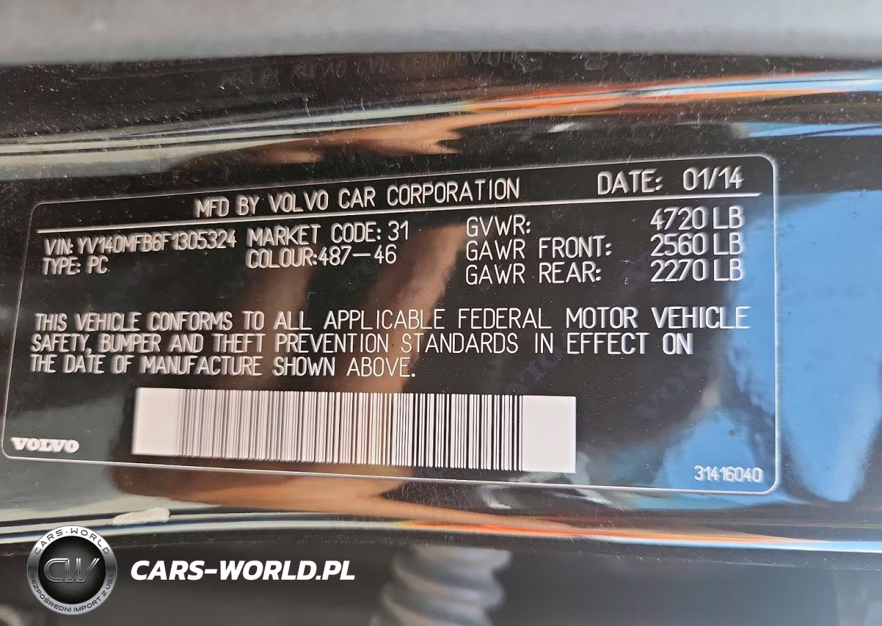 2015 Volvo S60 Premier VIN:YV140MFB6F1305324 - 12