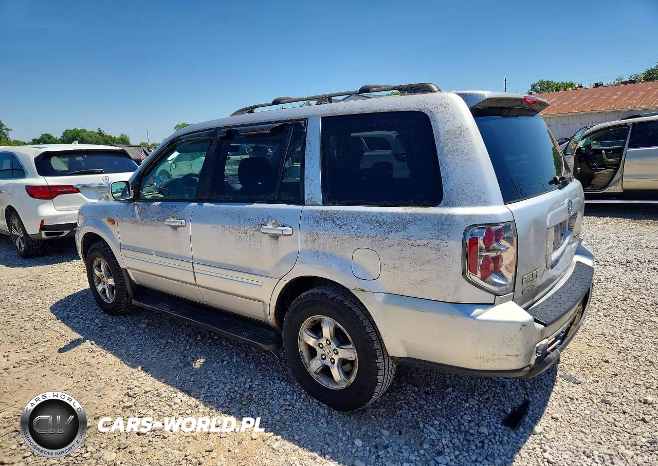 2006 Honda Pilot Ex VIN:2HKYF18476H526183 - 2