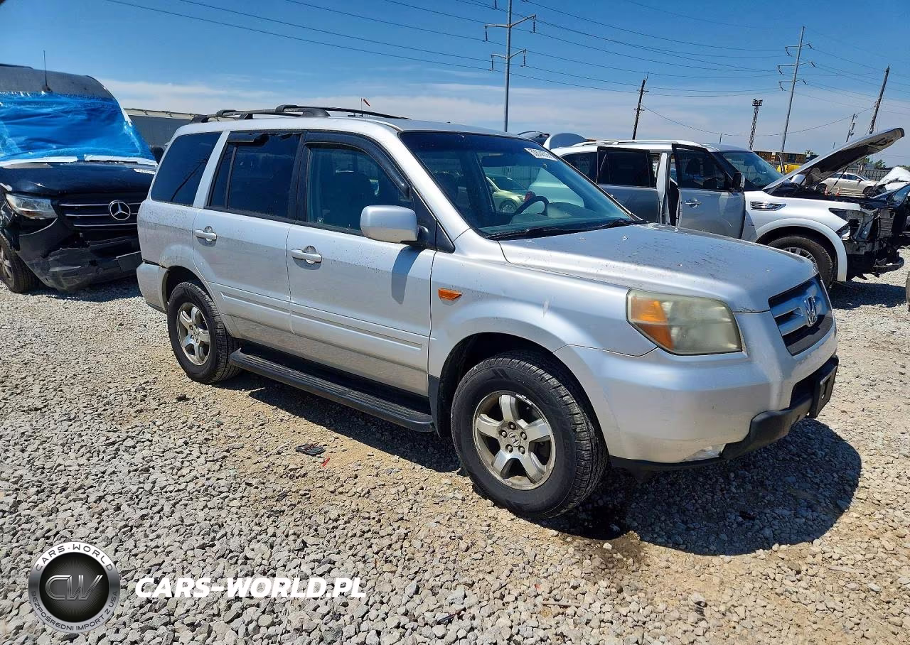 2006 Honda Pilot Ex VIN:2HKYF18476H526183 - 4