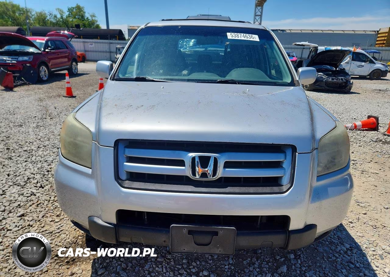2006 Honda Pilot Ex VIN:2HKYF18476H526183 - 5