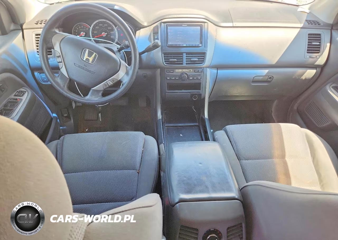 2006 Honda Pilot Ex VIN:2HKYF18476H526183 - 8