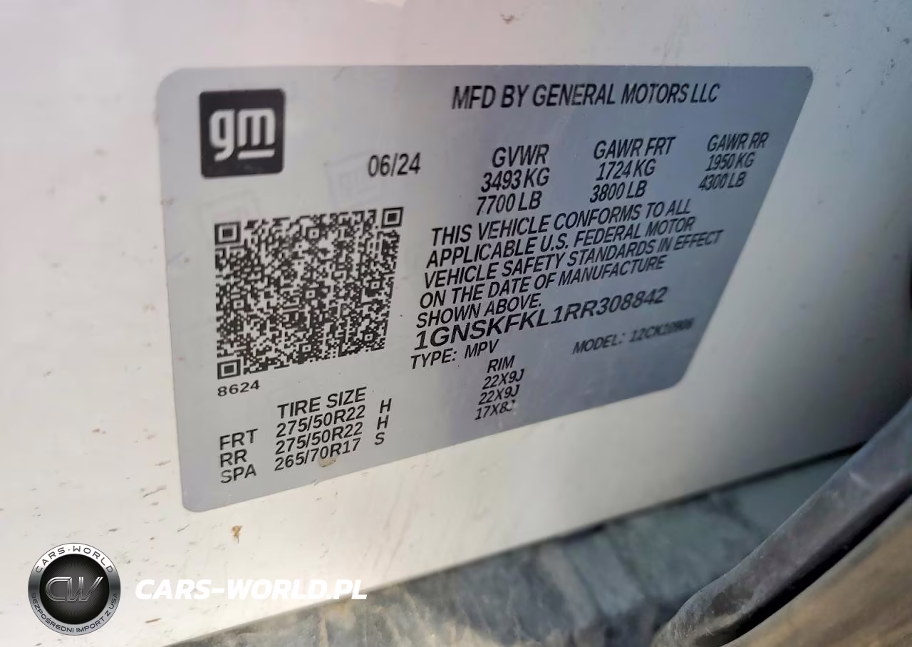 2024 Chevrolet Suburban K1500 Premier VIN:1GNSKFKL1RR308842 - 13