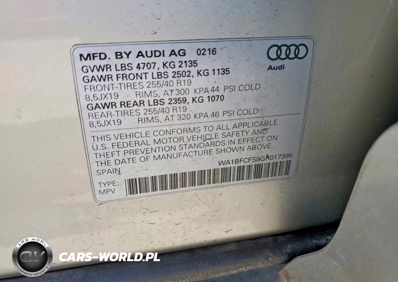 2016 Audi Q3 Premium Plus VIN:WA1BFCFS9GR017395 - 12