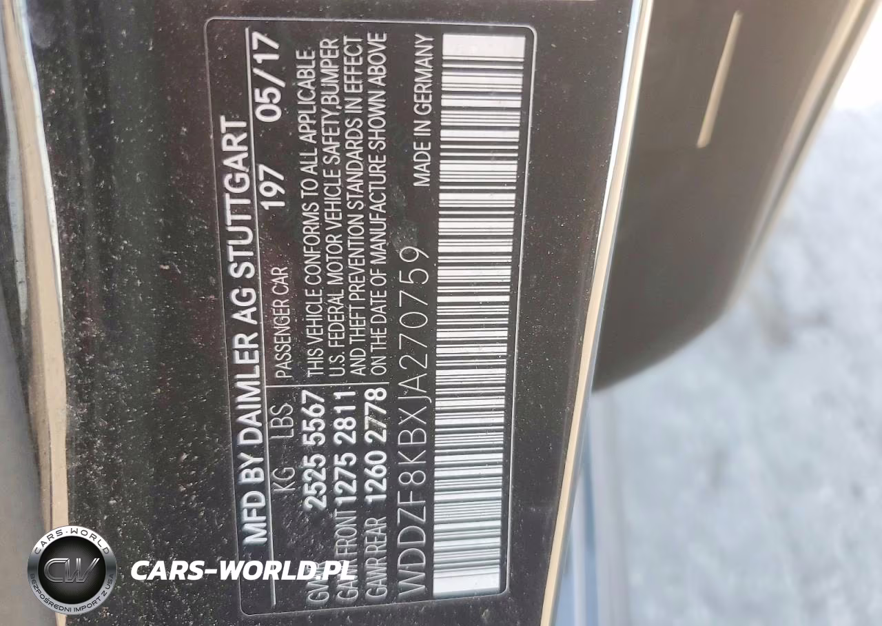 2018 Mercedes-Benz E 63 Amg-S VIN:WDDZF8KBXJA270759 - 13