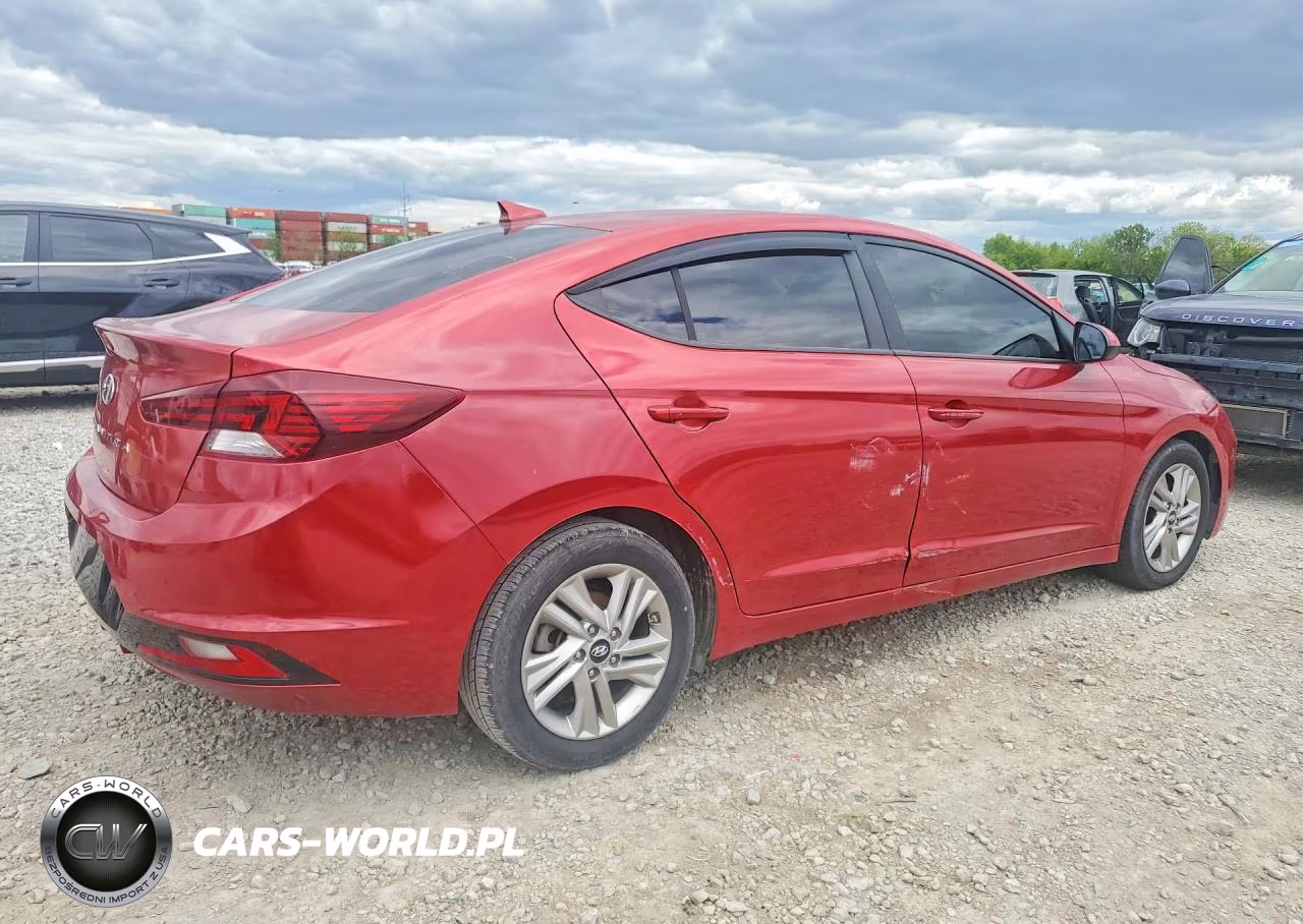 2020 Hyundai Elantra Sel VIN:5NPD84LFXLH541470 - 3