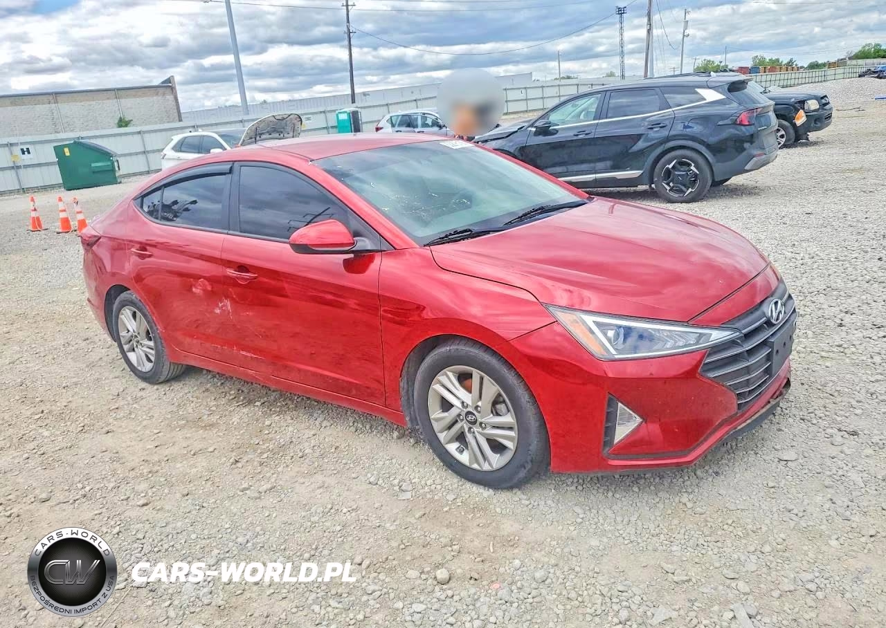 2020 Hyundai Elantra Sel VIN:5NPD84LFXLH541470 - 4