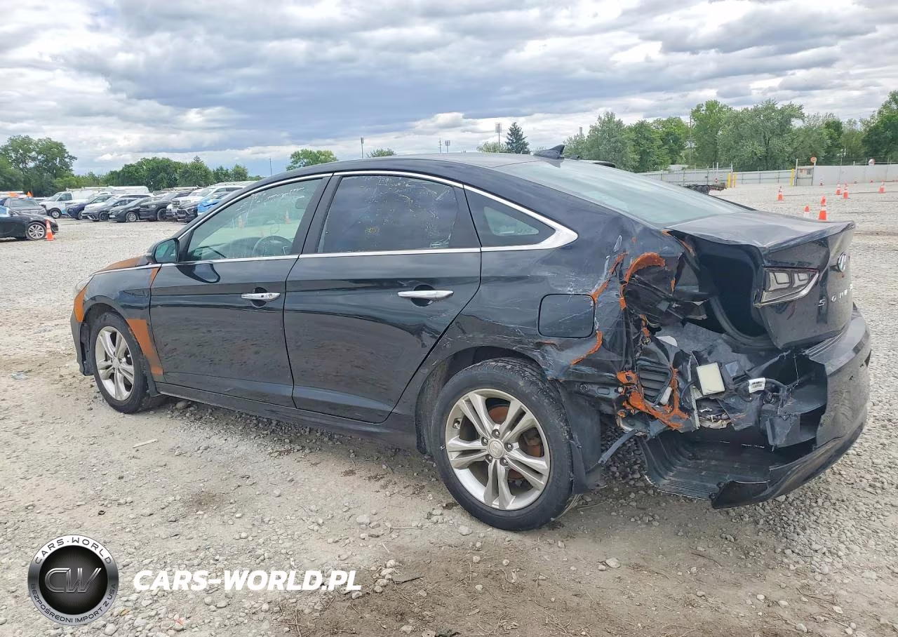 2018 Hyundai Sonata Sel+ VIN:5NPE34AF1JH710990 - 2
